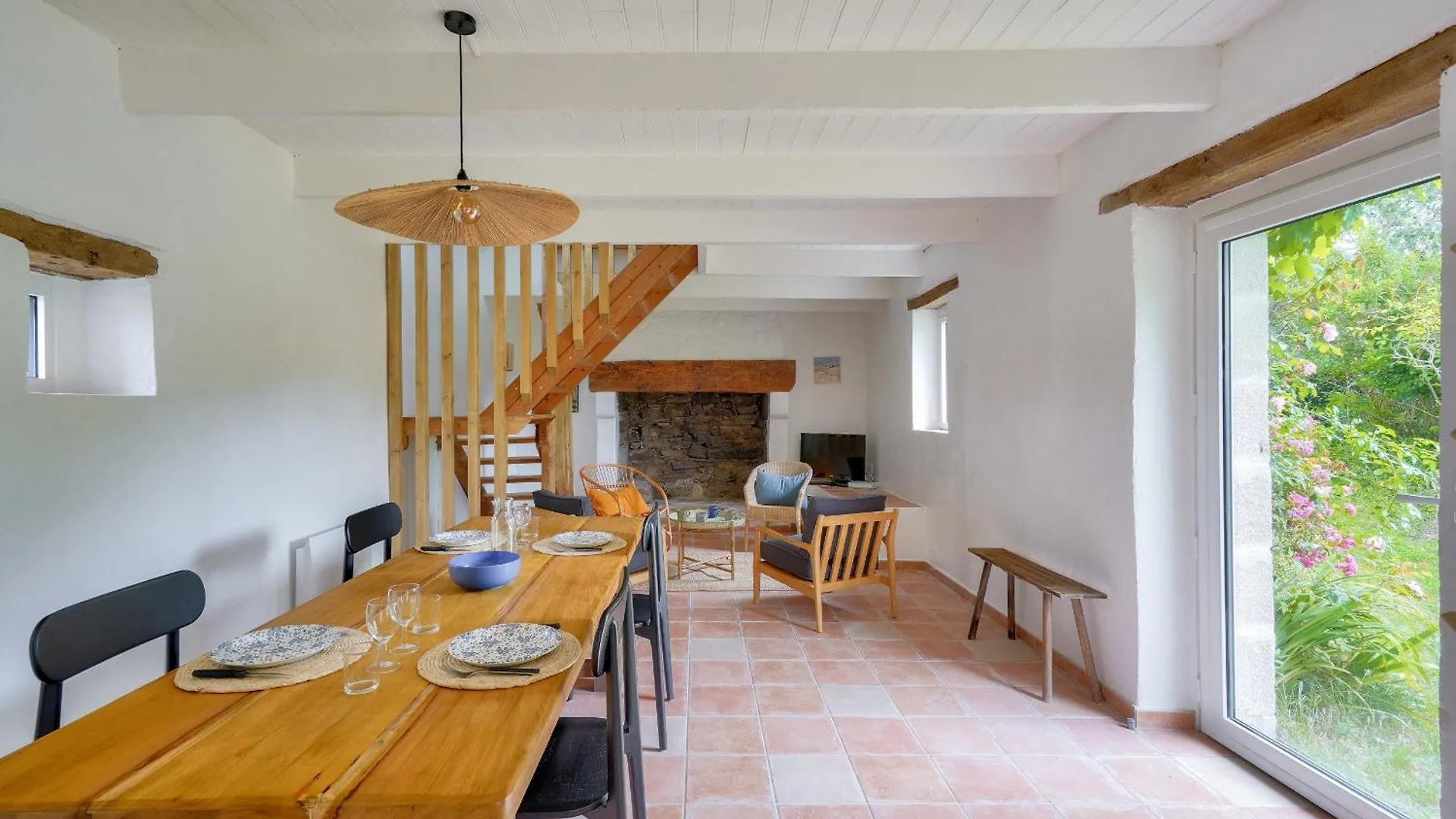 Jolie Maison A La Campagne Pour 4 Saint-Jean-Trolimon